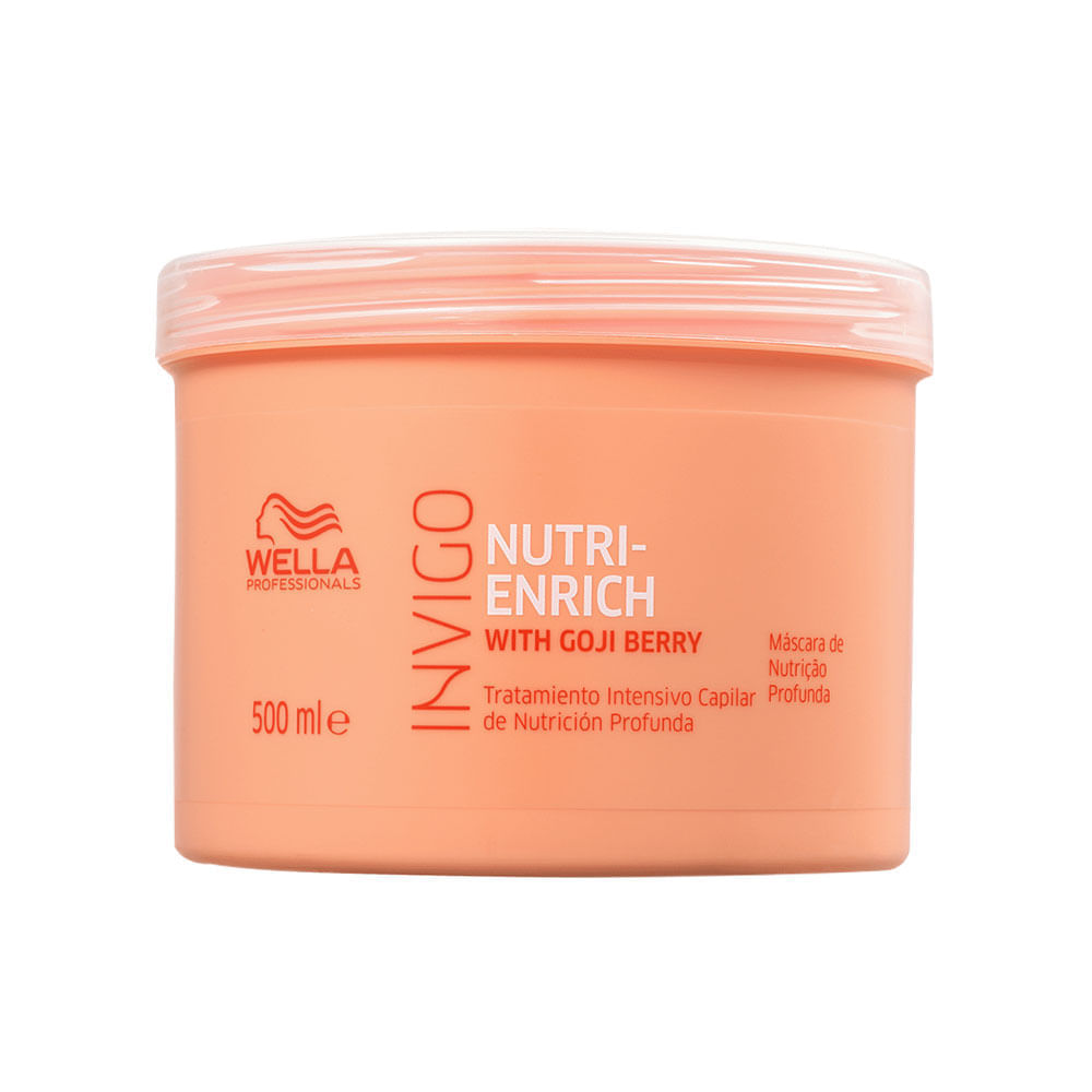 Kit Wella Professionals Invigo Nutri Enrich - Shampoo 1000 ml + Condicionador 1000 ml + Máscara 500 ml + Óleo 100 ml