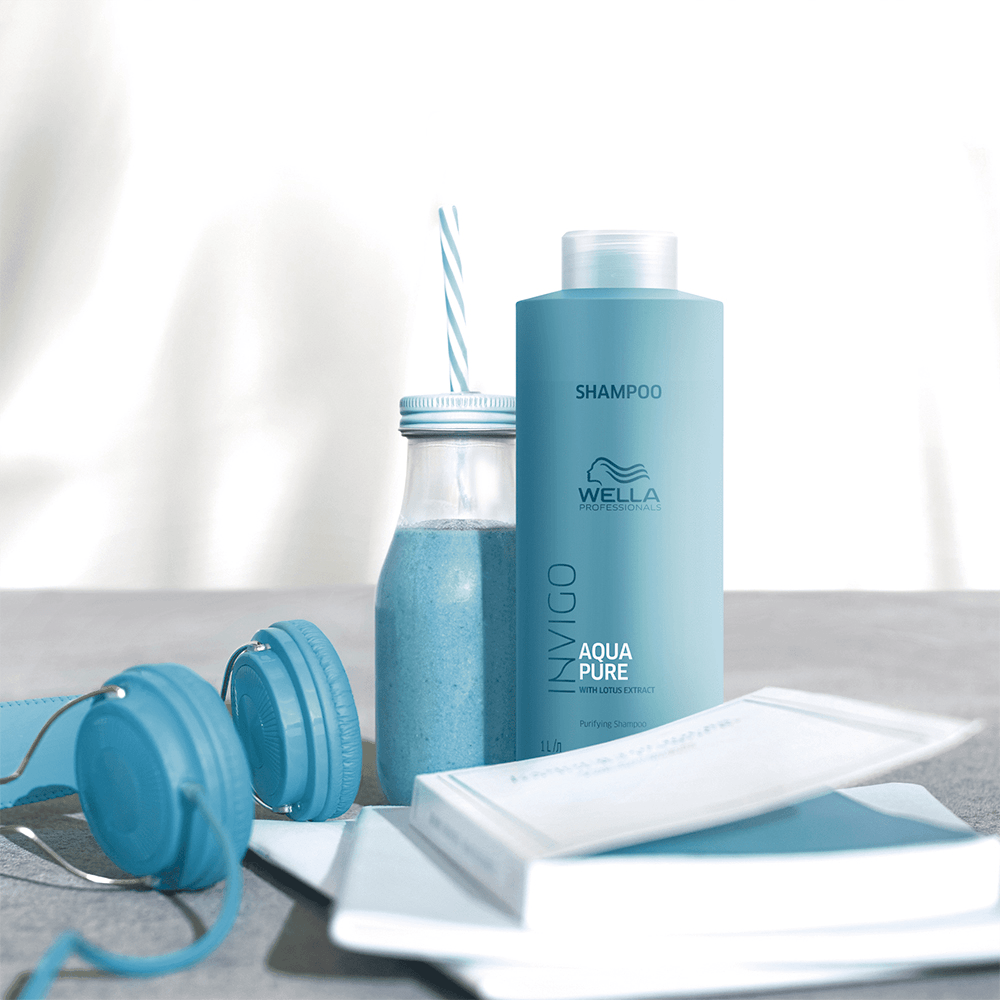 Shampoo Wella Professionals Invigo Balance Aqua Pure 1000 ml