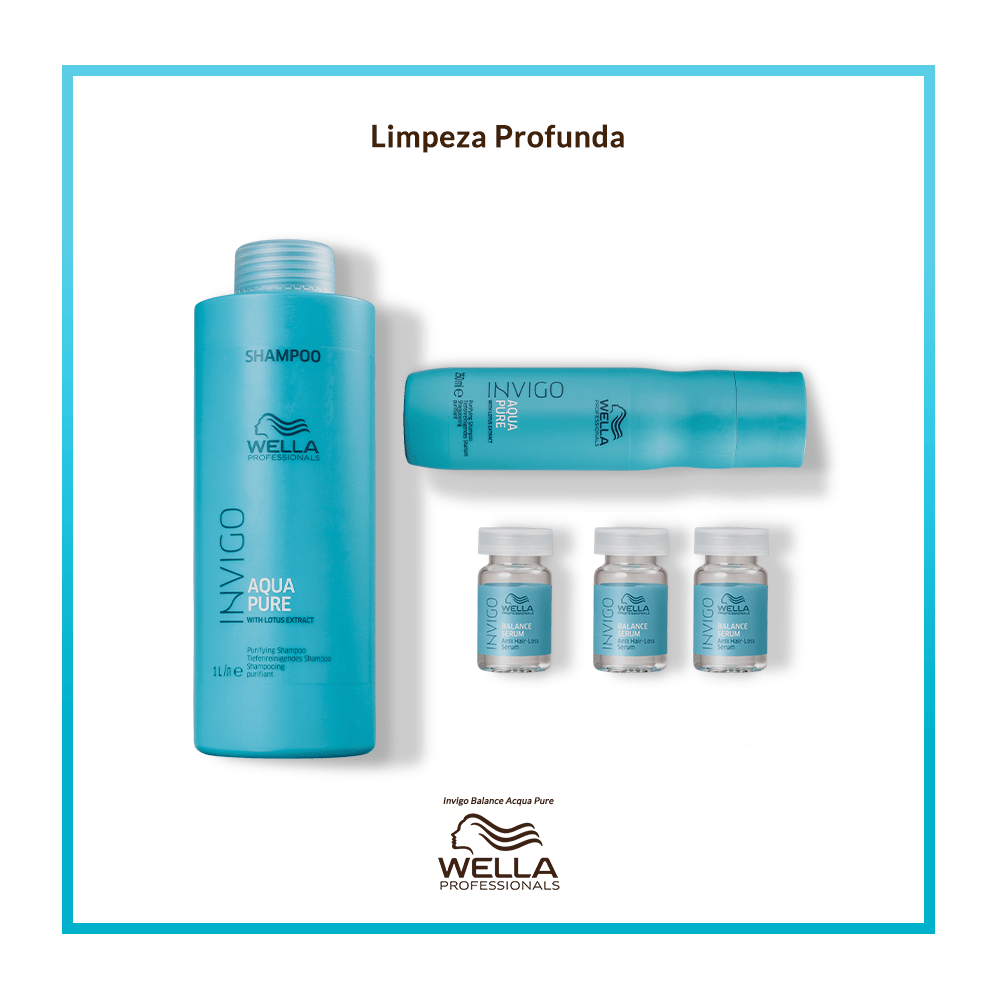 Shampoo Wella Professionals Invigo Balance Aqua Pure 1000 ml