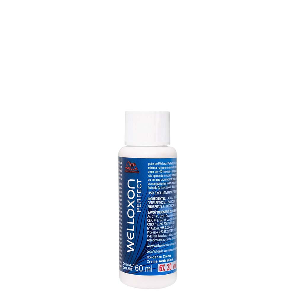 Emulsão Oxidante Wella Professionals Welloxon Perfect 20 Volumes 60 ml