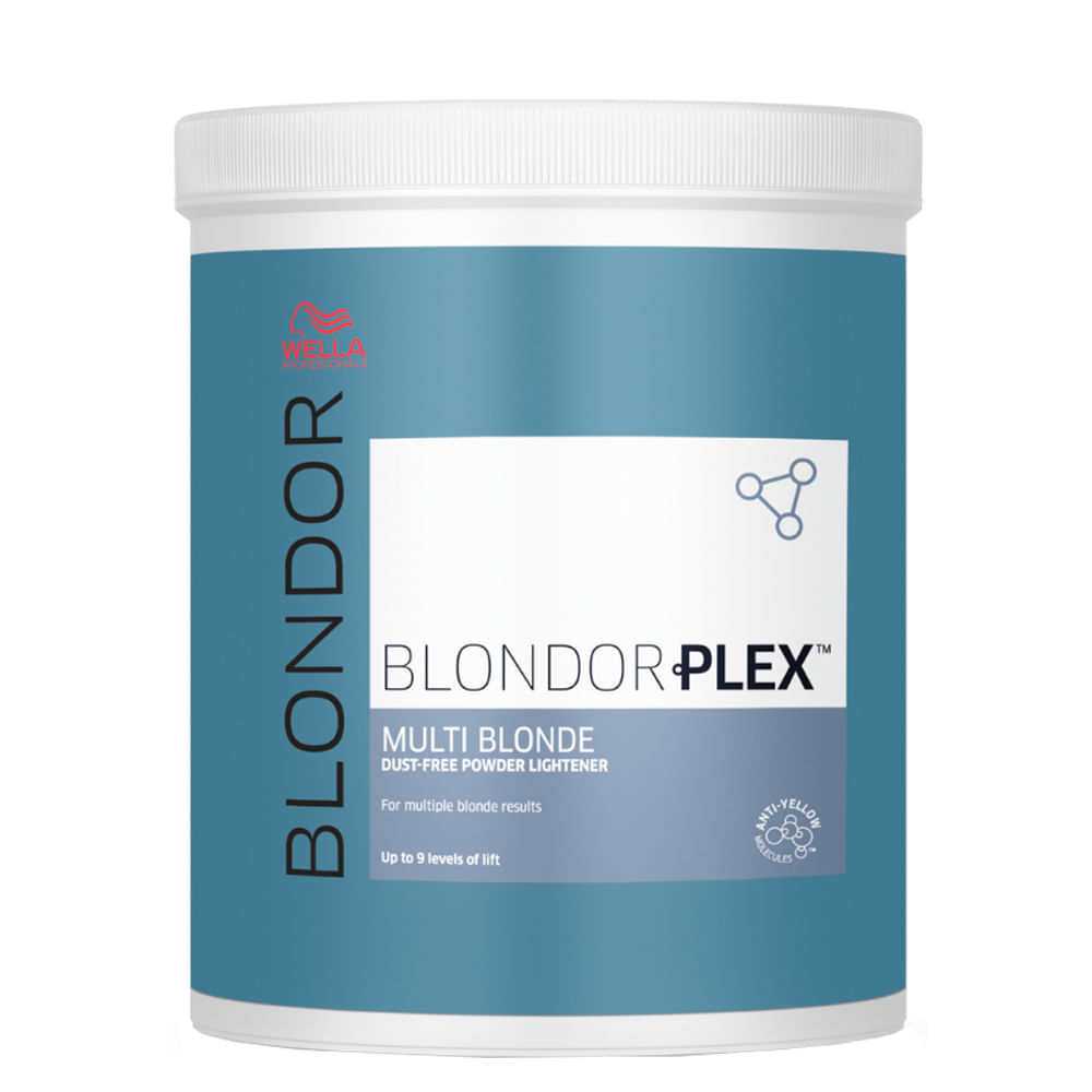 Pó Descolorante Wella Professionals Blondor Plex Nº 1 800 g