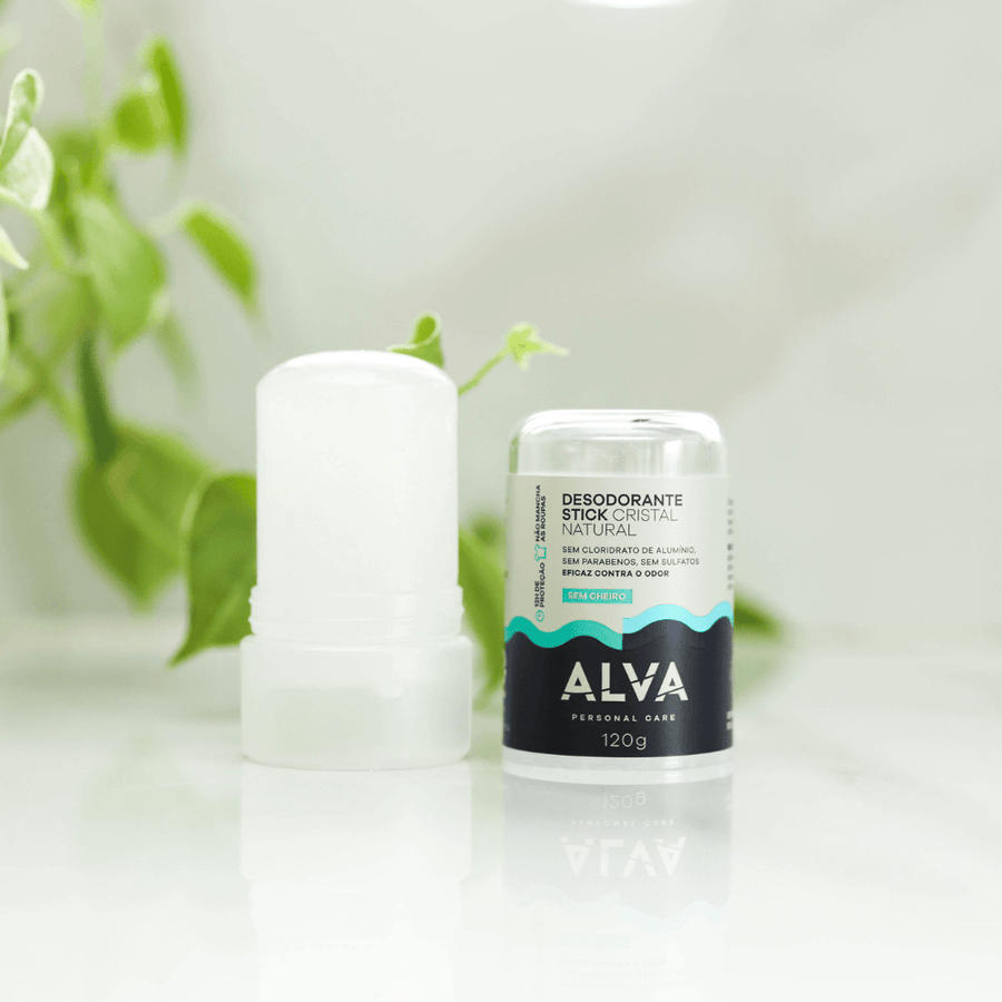 Desodorante Stick Alva Pedra Cristal Sensitive 1 Unidade 120g