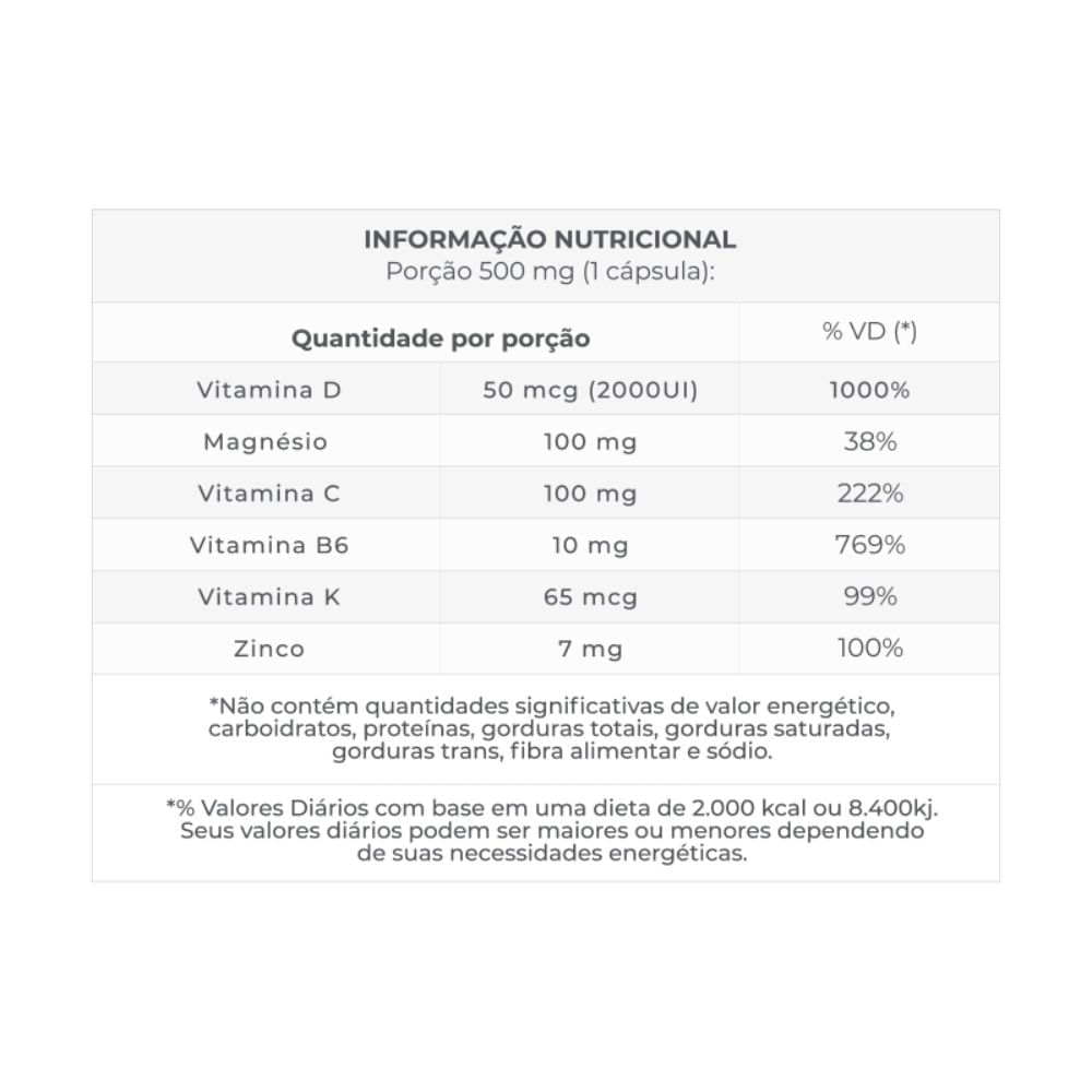 Suplemento Alimentar ATIVA D3® 60 Cápsulas