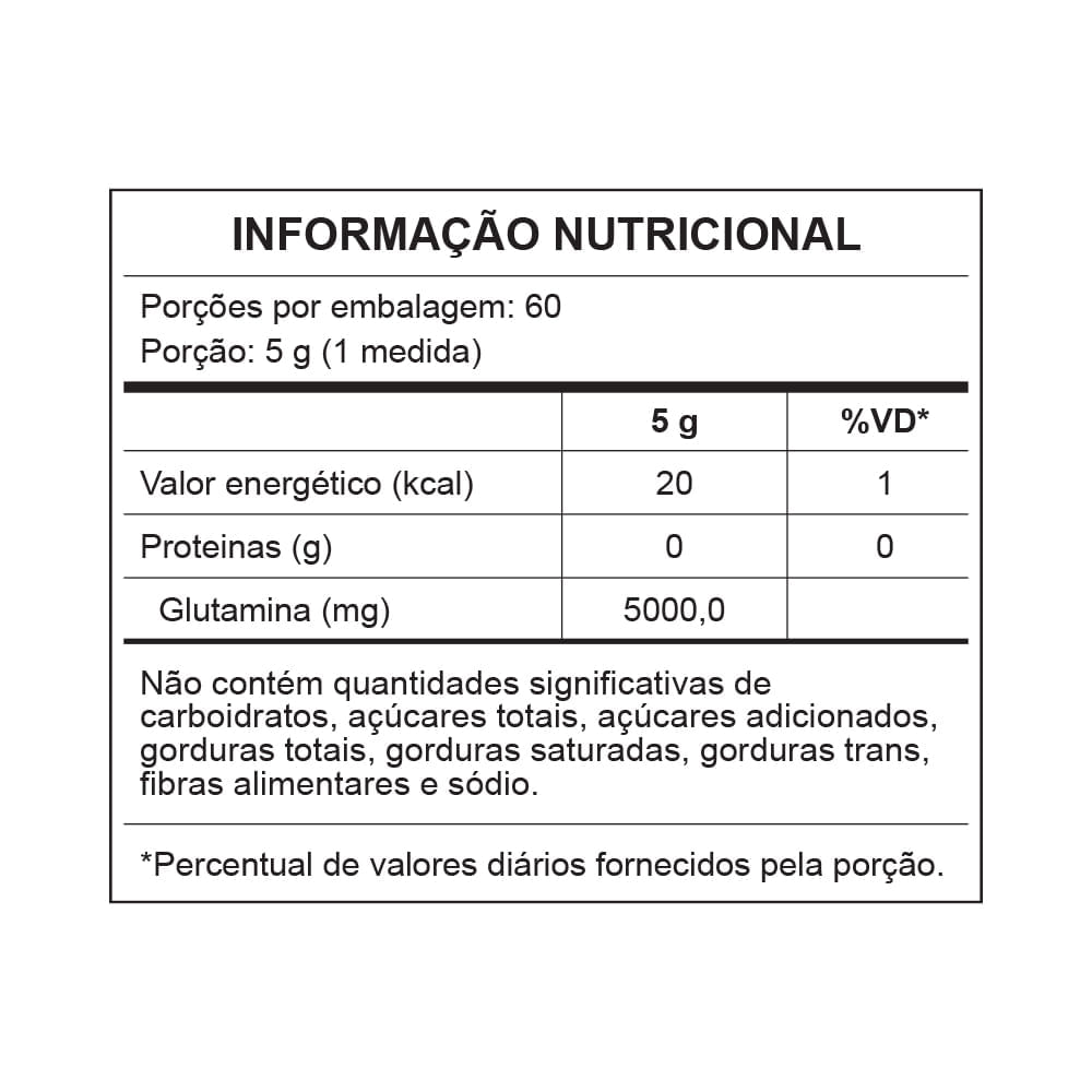 Glutamina Central Nutrition 300g