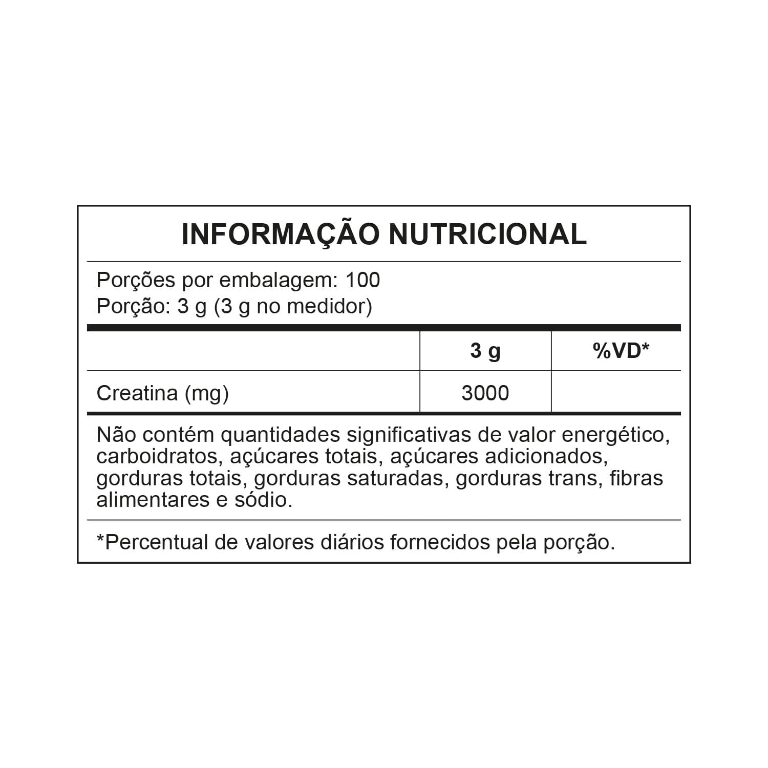 Suplemento Creatina Creapure Central Nutrition 300g