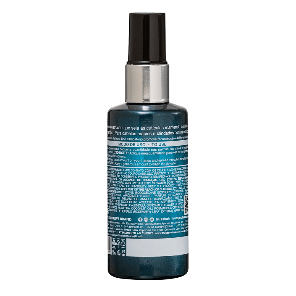 Truss Uso Obrigatório Óleo Capilar Reconstrutor 60ml