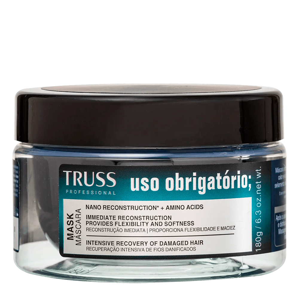 Truss Uso Obrigatório Máscara de Tratamento Capilar 180g