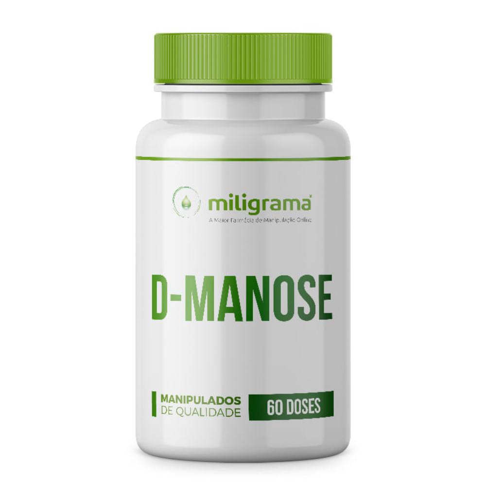 D-Manose 500mg 60 doses