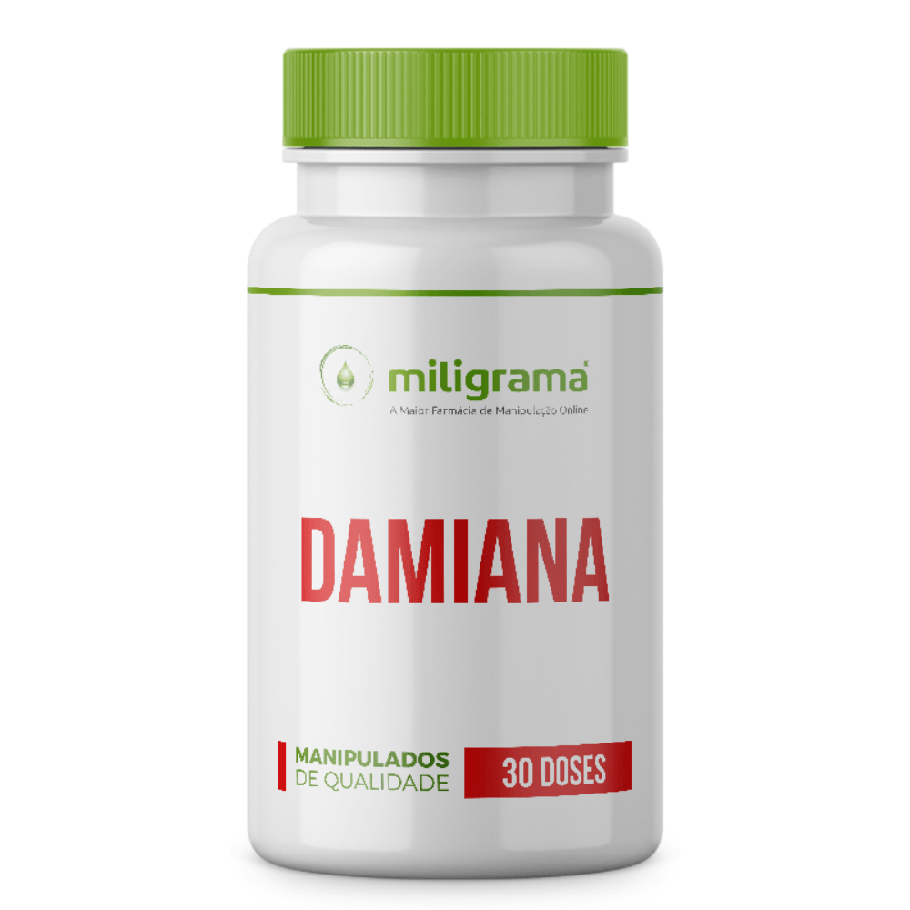 Damiana (Turnera difusa) 500mg 30 doses