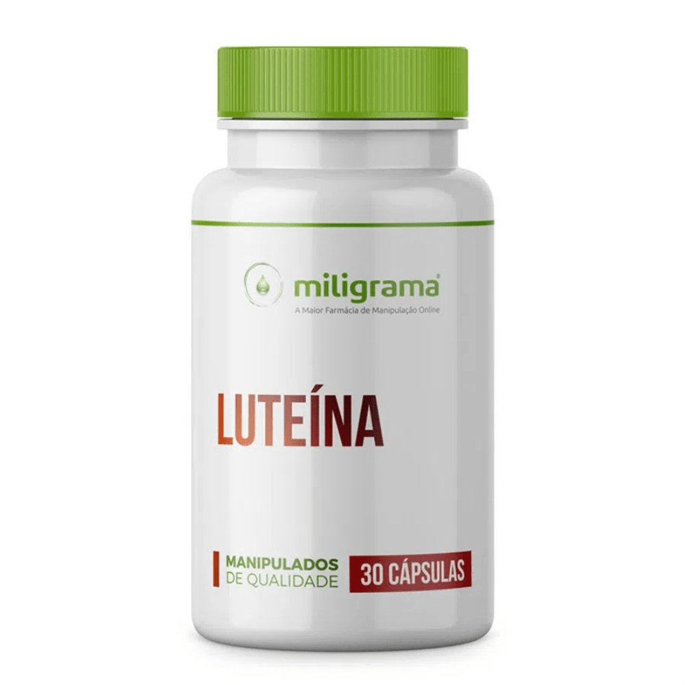 Luteína 20mg 30 cápsulas