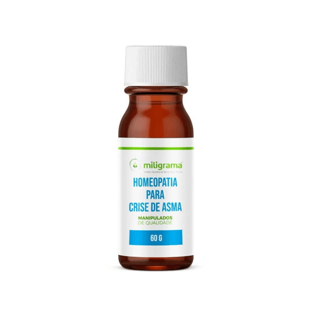 Homeopatia para Crise de Asma Glóbulos 60g