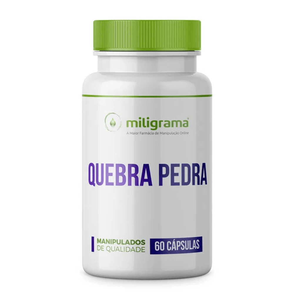 Quebra Pedra 500mg 60 Cápsulas