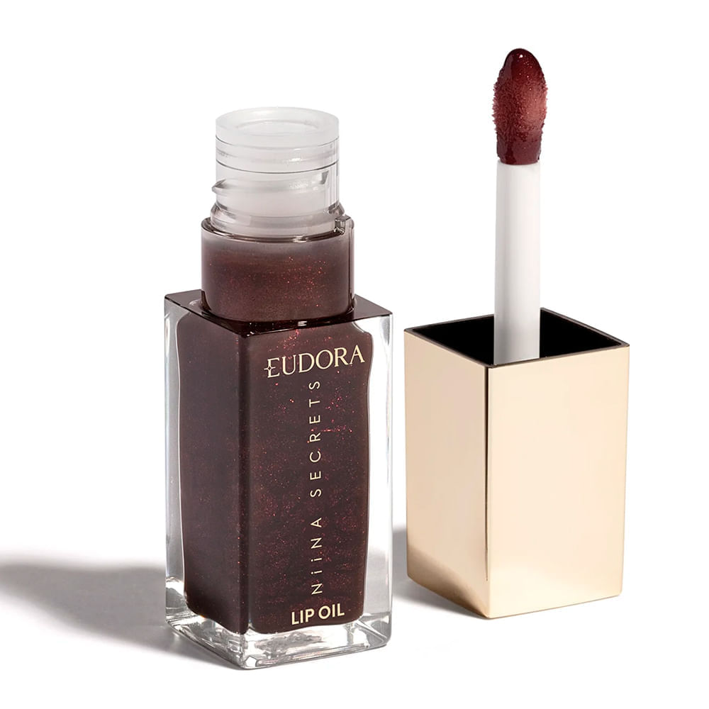 Lip Oil Eudora Shine Flowers Rosa Negra Niina Secrets
