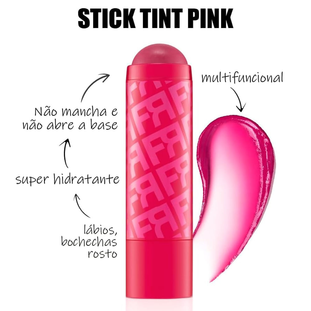 Hidratante Labial Stick Tint Franciny Ehlke Cor Pink