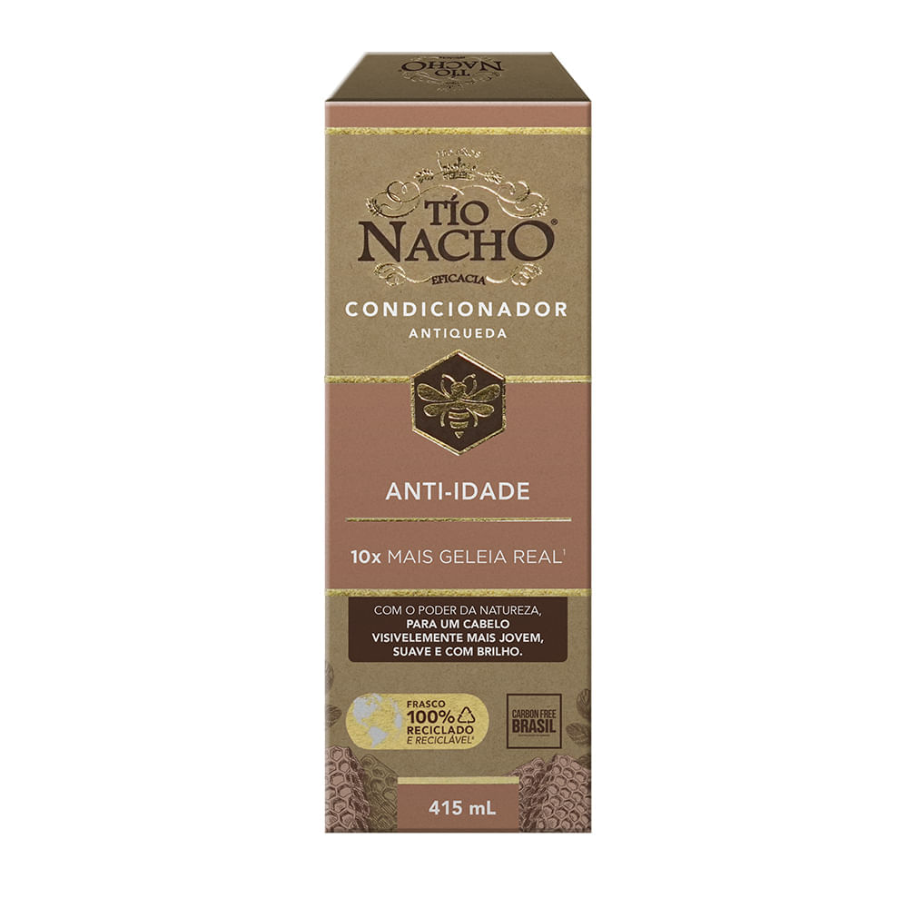 Condicionador Tio Nacho Anti-Idade E Antiqueda 415ml