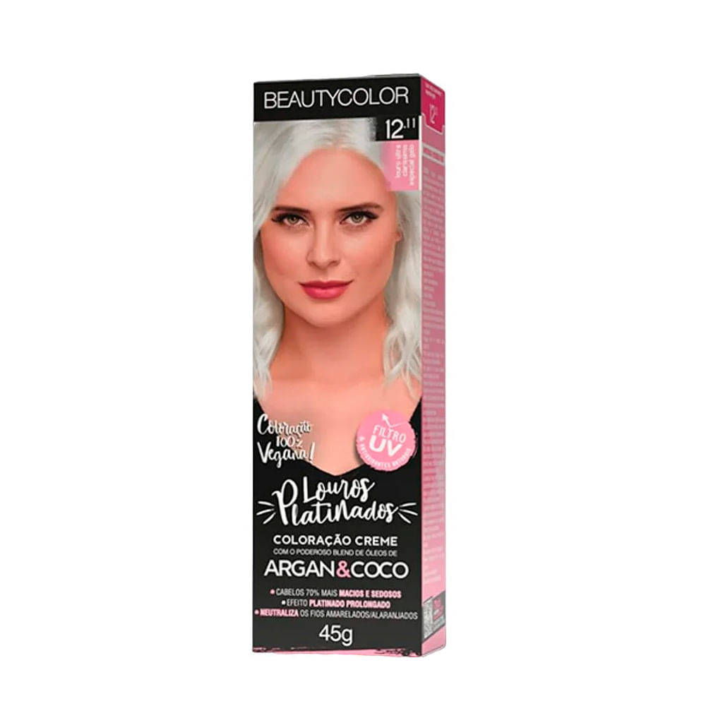 Tintura Beautycolor Louro Ultra Clarisimo Gelo 12.11
