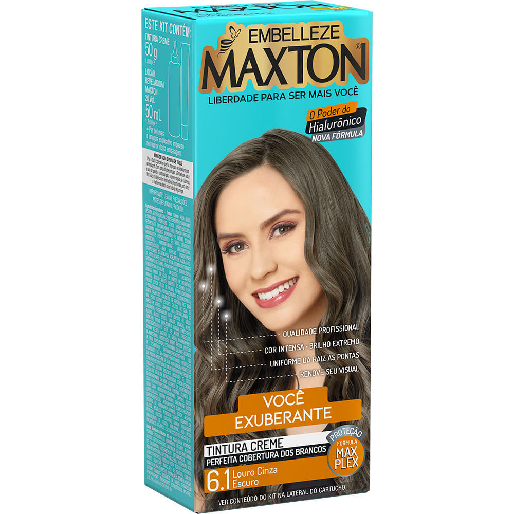Kit Prático Maxton Louro Cinza Escuro 6.1