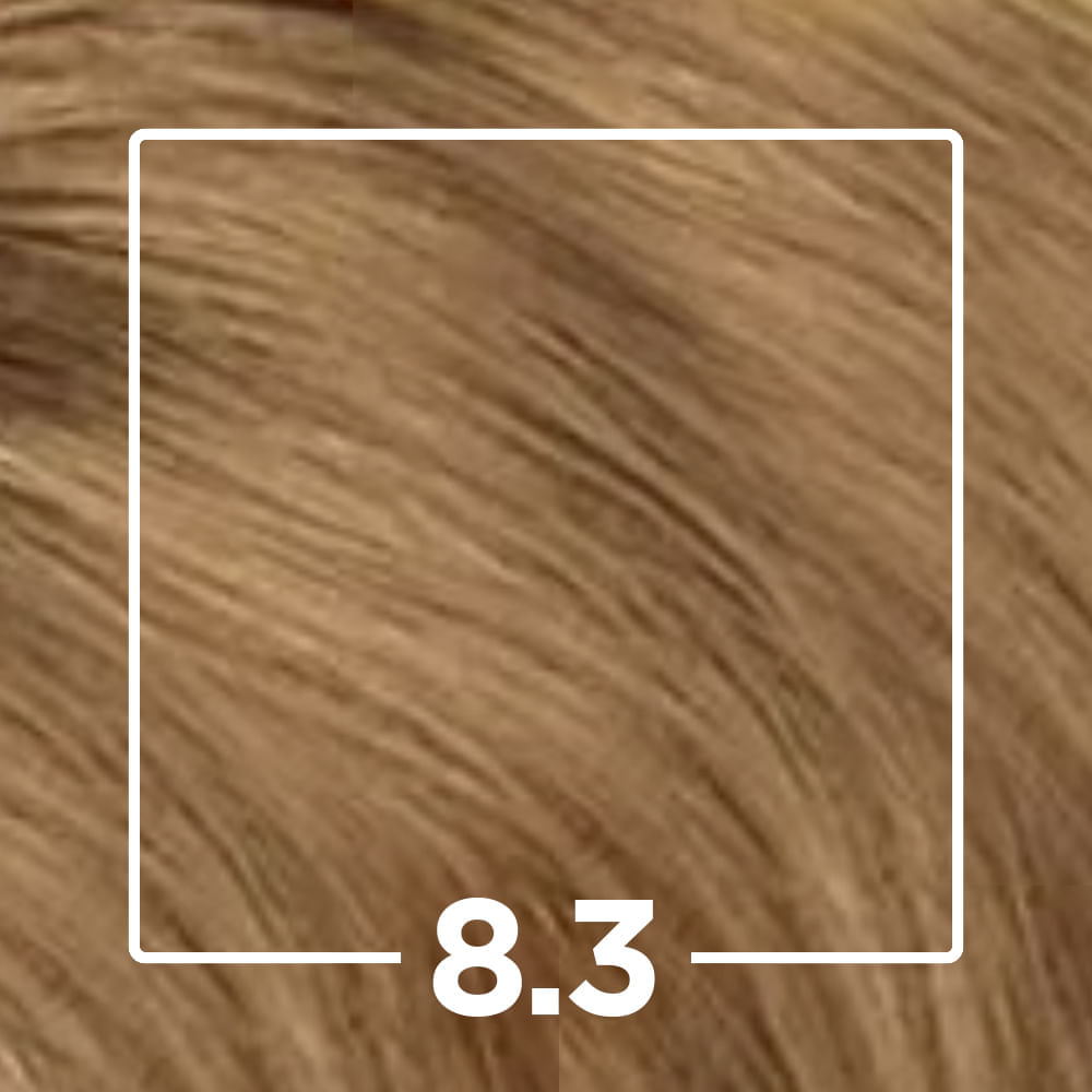 Tintura Creme Cor & Ton Louro Claro Dourado 8.3