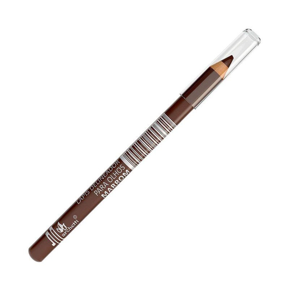 Lápis Delineador Para Olhos Marchetti Marrom