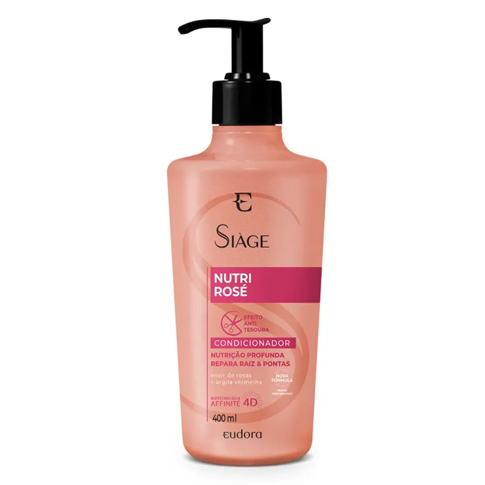 Condicionador Eudora Siàge Nutri Rosé 400ml