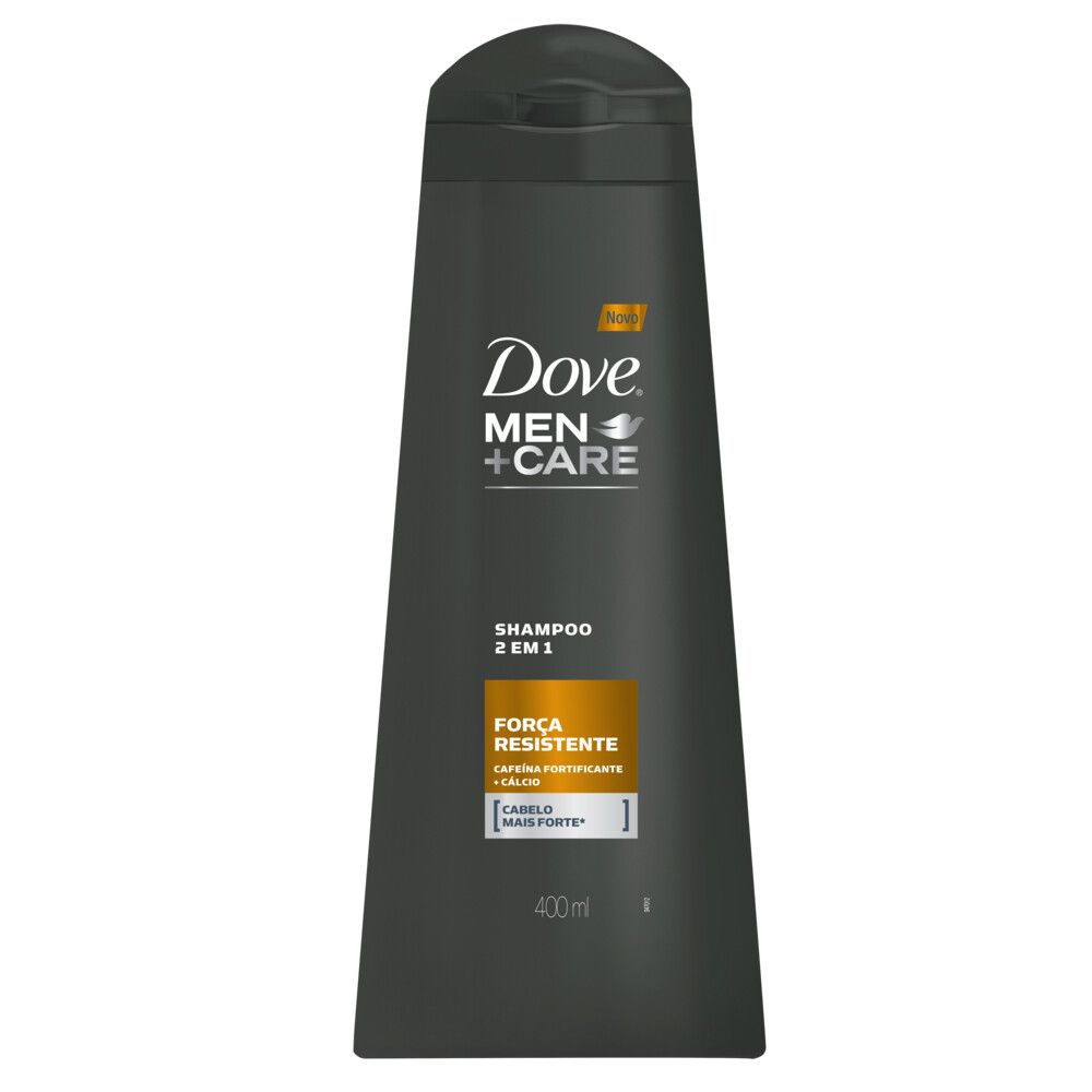 Shampoo Dove Men Care 2 Em1 Força Resistente 400ml