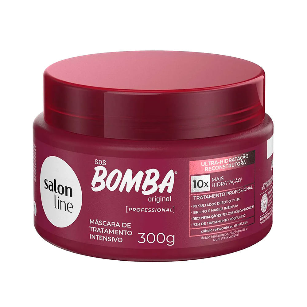Máscara S.O.S Bomba Ultra Hidratação Reconstrutora 300ml