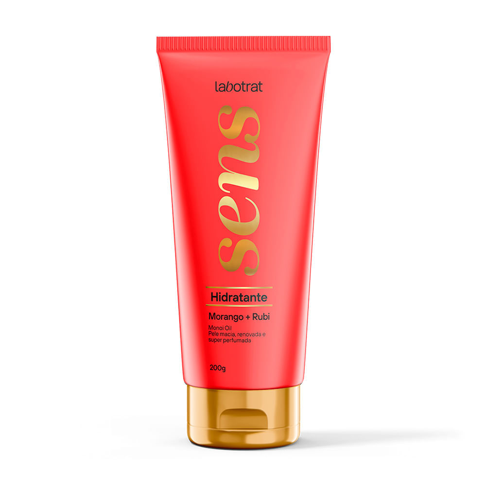 Loção Hidratante Labotrat Sens Morango E Rubi 200g