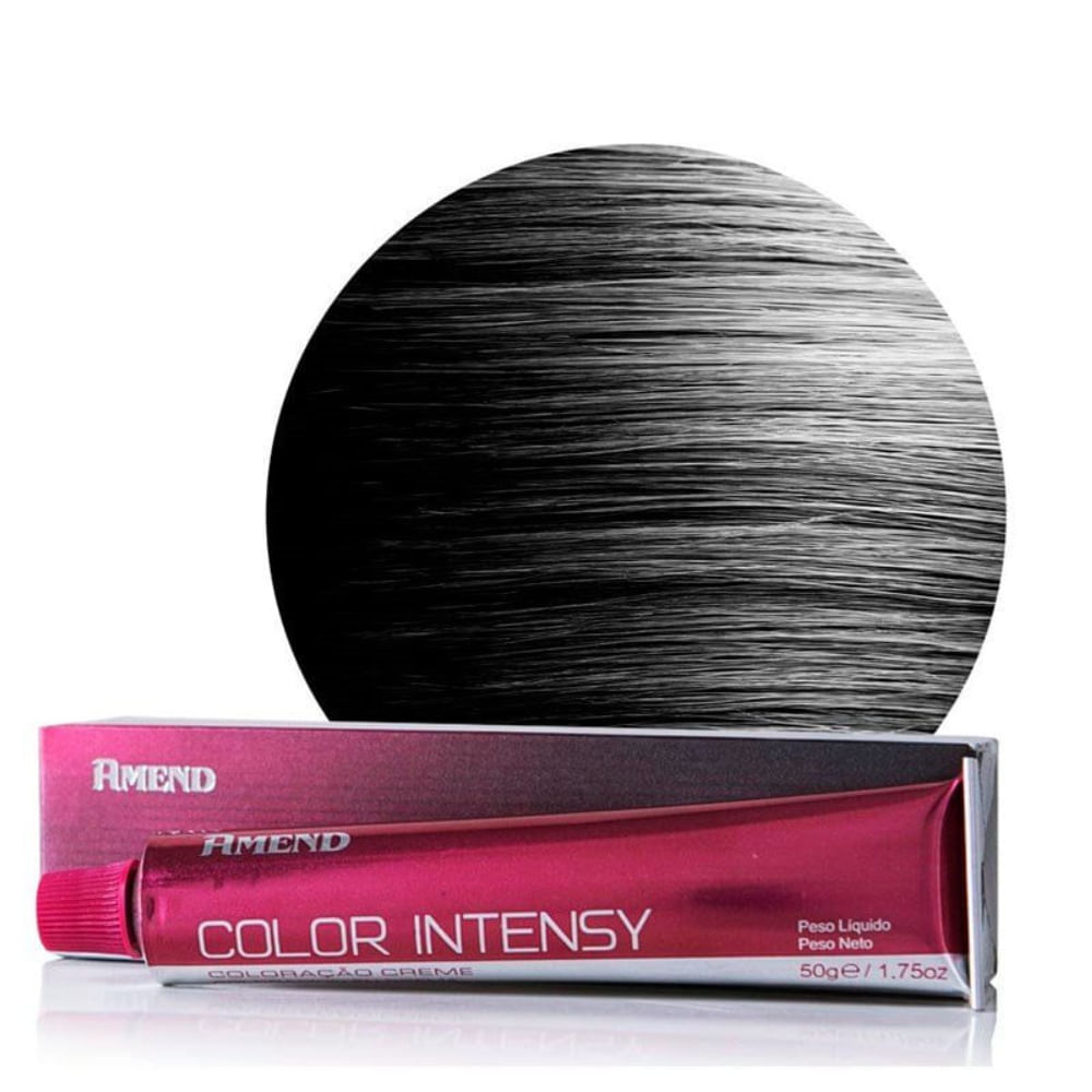 Tintura Amend Color Intensy Preto 1.0  - 50g