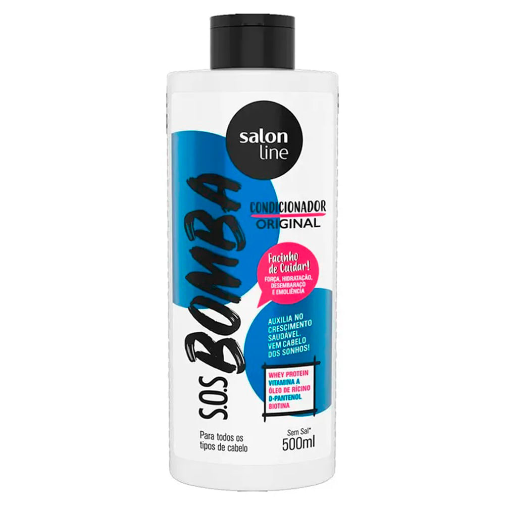 Condicionador SOS Bomba De Vitaminas Salon Line 500ml