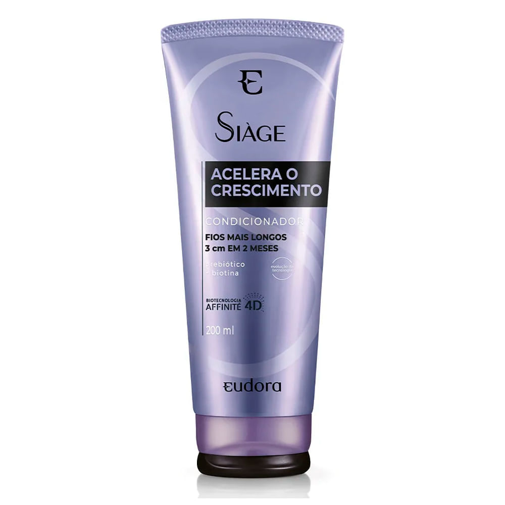 Condicionador Eudora Siage Acelera O Crescimento 200ml