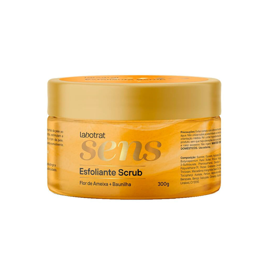 Esfoliante Scrub Labotrat Sens Flor De Ameixa e Baunilha 300g