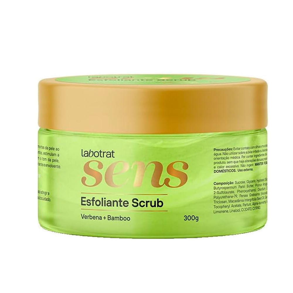 Esfoliante Scrub Labotrat Sens Verbena E Bamboo 300g