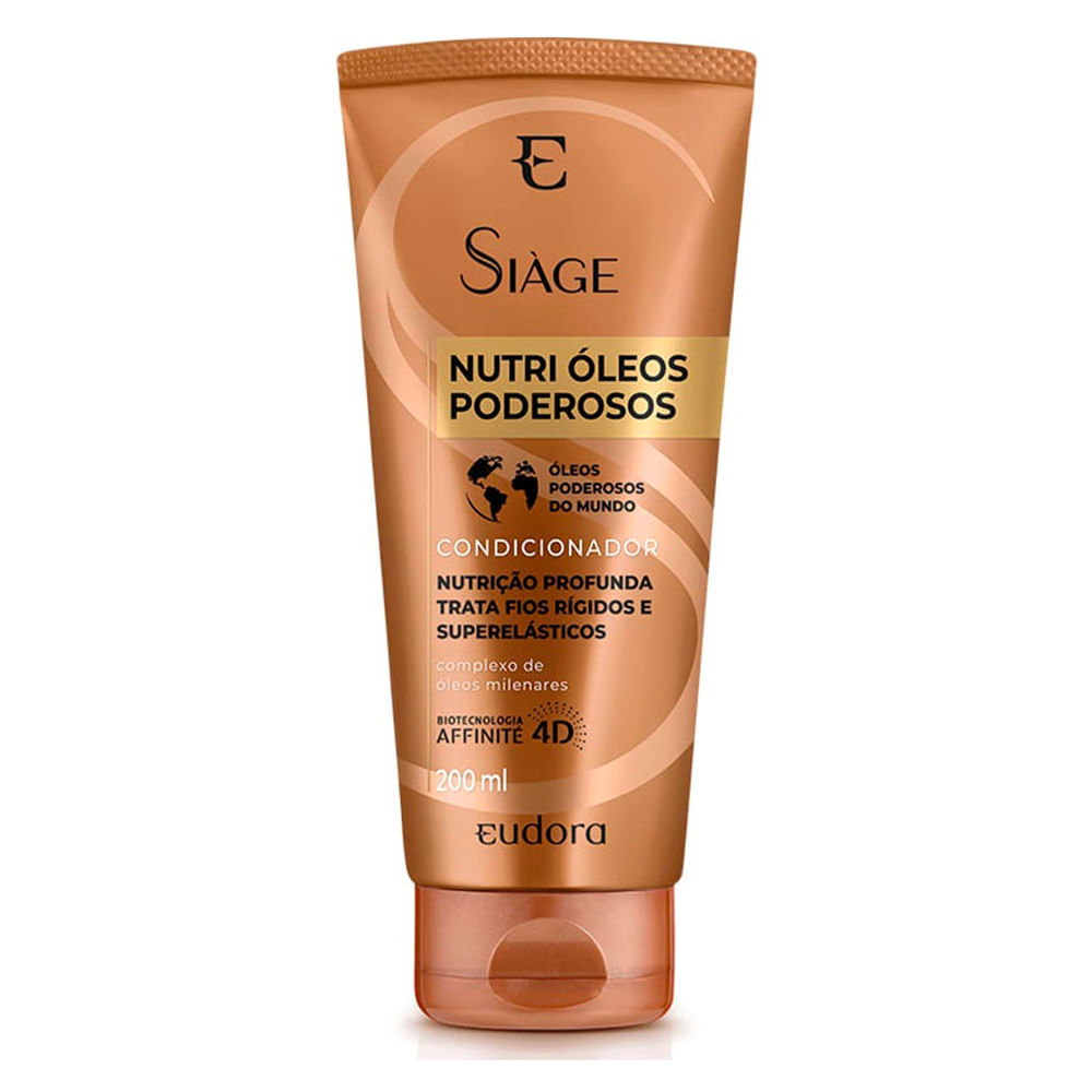 Condicionador Eudora Siàge Nutri Óleos Poderosos 200ml