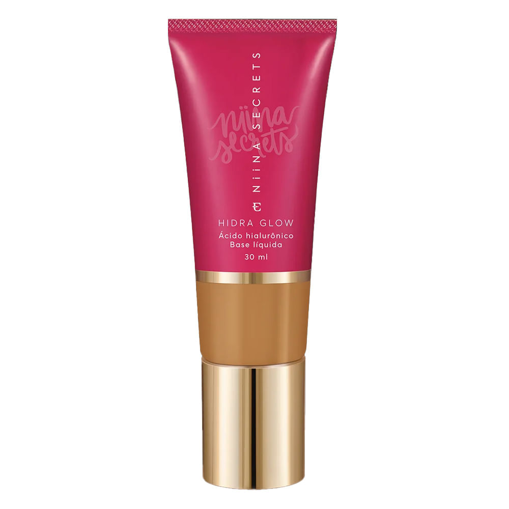 Base Líquida Eudora Niina Secrets Hidra Glow 30ml - Cor 65