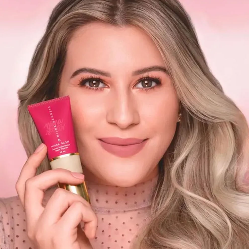 Base Líquida Eudora Niina Secrets Hidra Glow 30ml - Cor 65