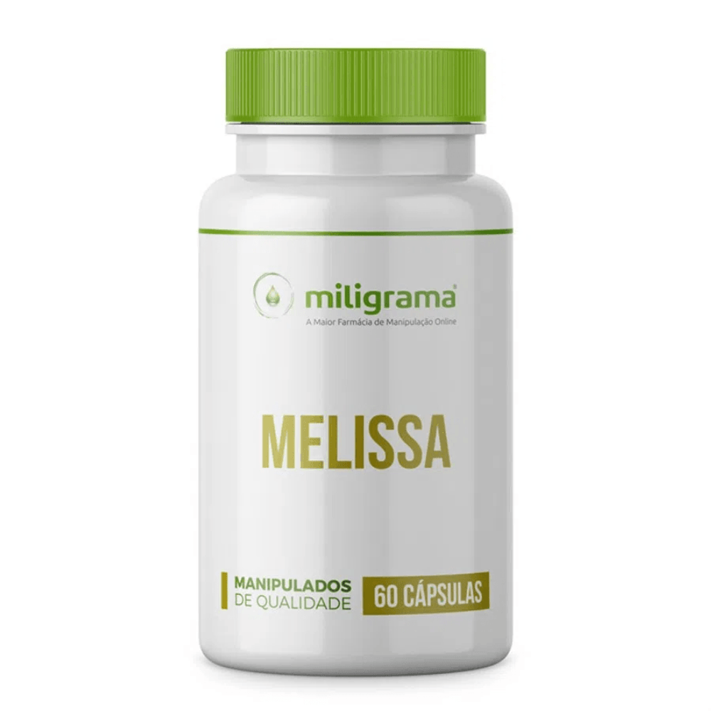 Melissa 500mg 60 Cápsulas