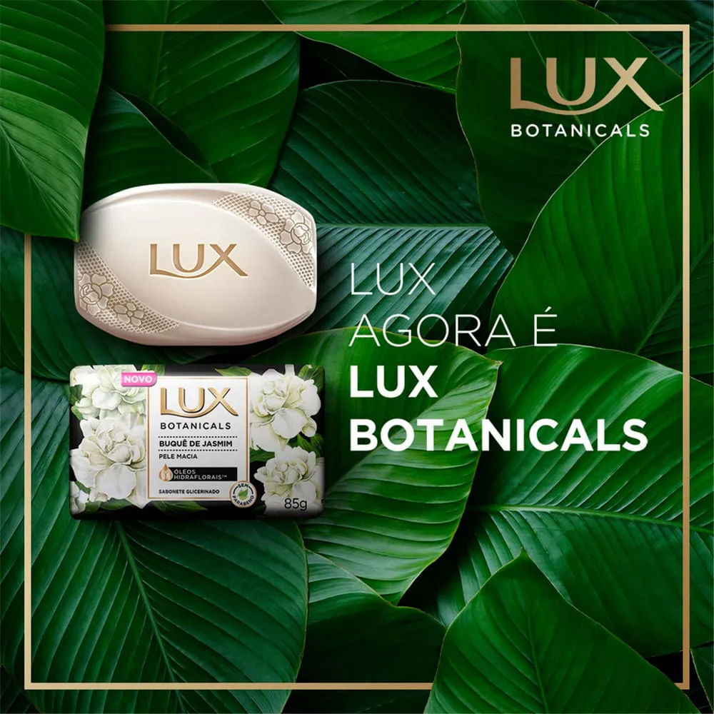 Kit Sabonete Em Barra Lux Botanicals Buquê Jasmim  18 Unidades 85g