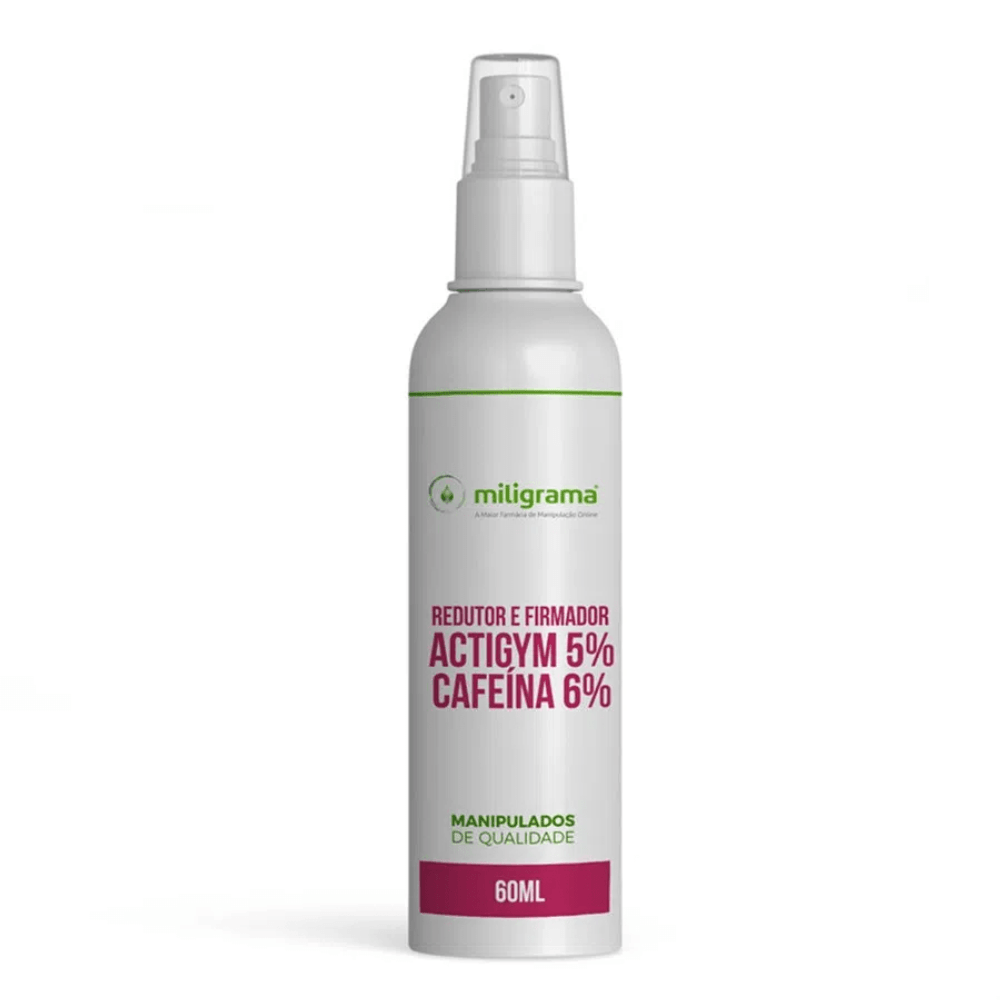 Spray Redutor e Firmador Corporal com Actigym 5% e Cafeína 6% 60ml