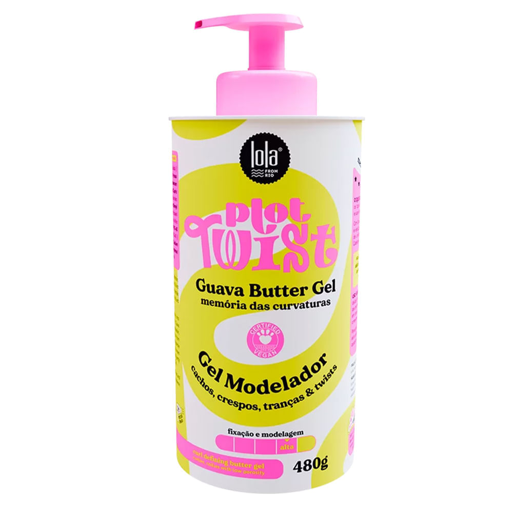 Finalizador Capilar Lola Twist Guava Butter Gel 480ml