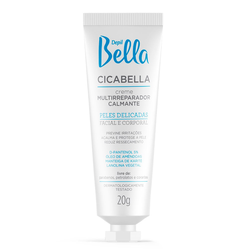Creme Multireparador Depilbella Calmante Cicabella 20g