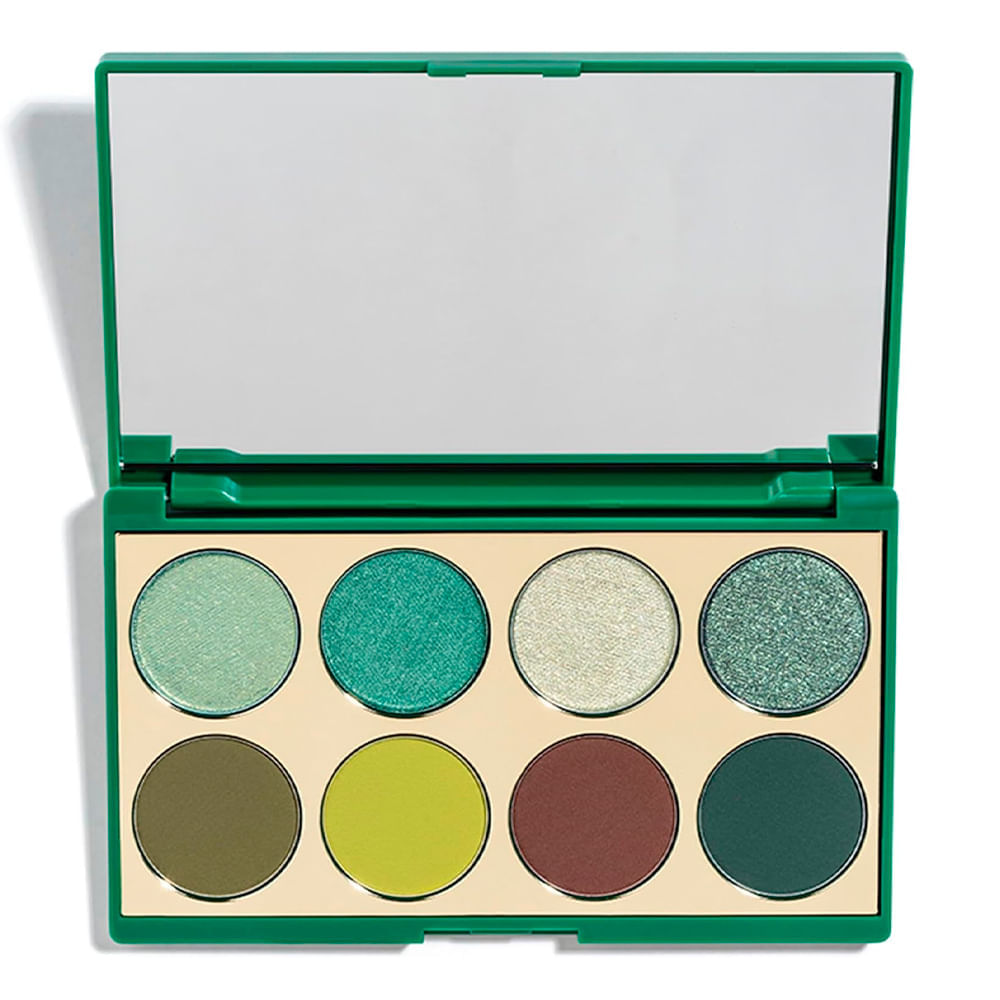Paleta De Sombras Eudora Niina Secrets Green 5,6g