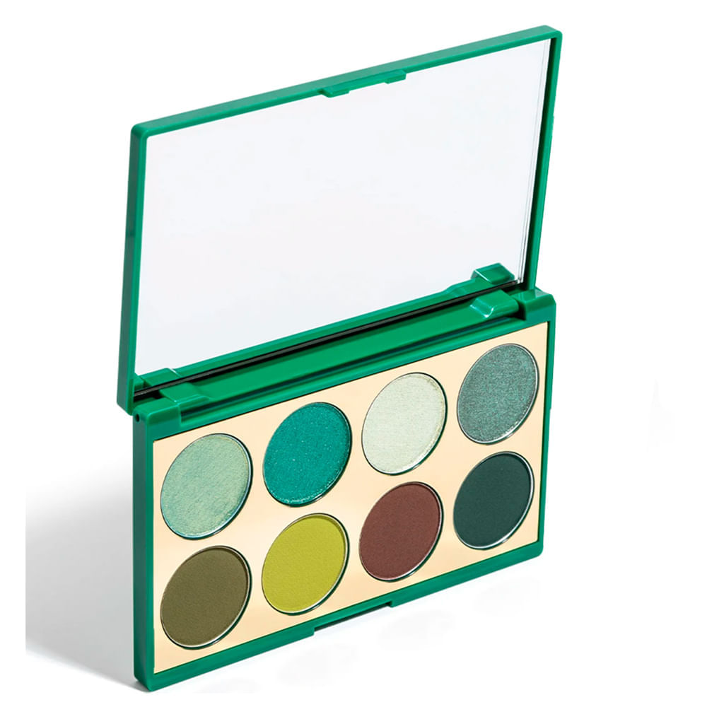 Paleta De Sombras Eudora Niina Secrets Green 5,6g