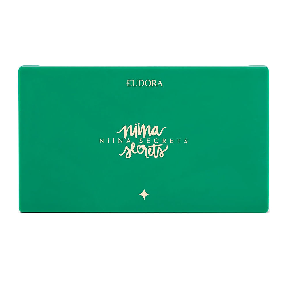 Paleta De Sombras Eudora Niina Secrets Green 5,6g