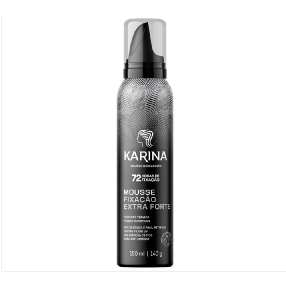 Mousse Capilar Karina Extraforte 150ml