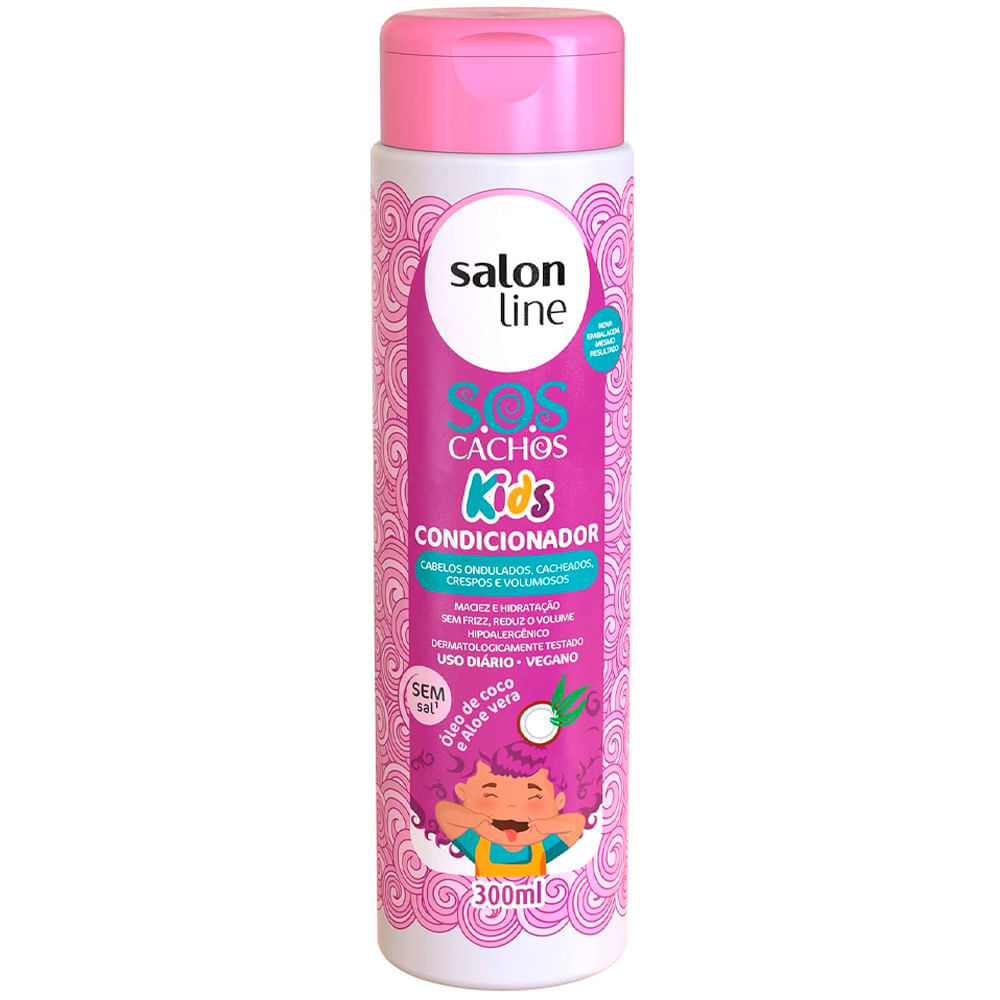 Condicionador Salon Line S.o.s Cachos Kids 300ml