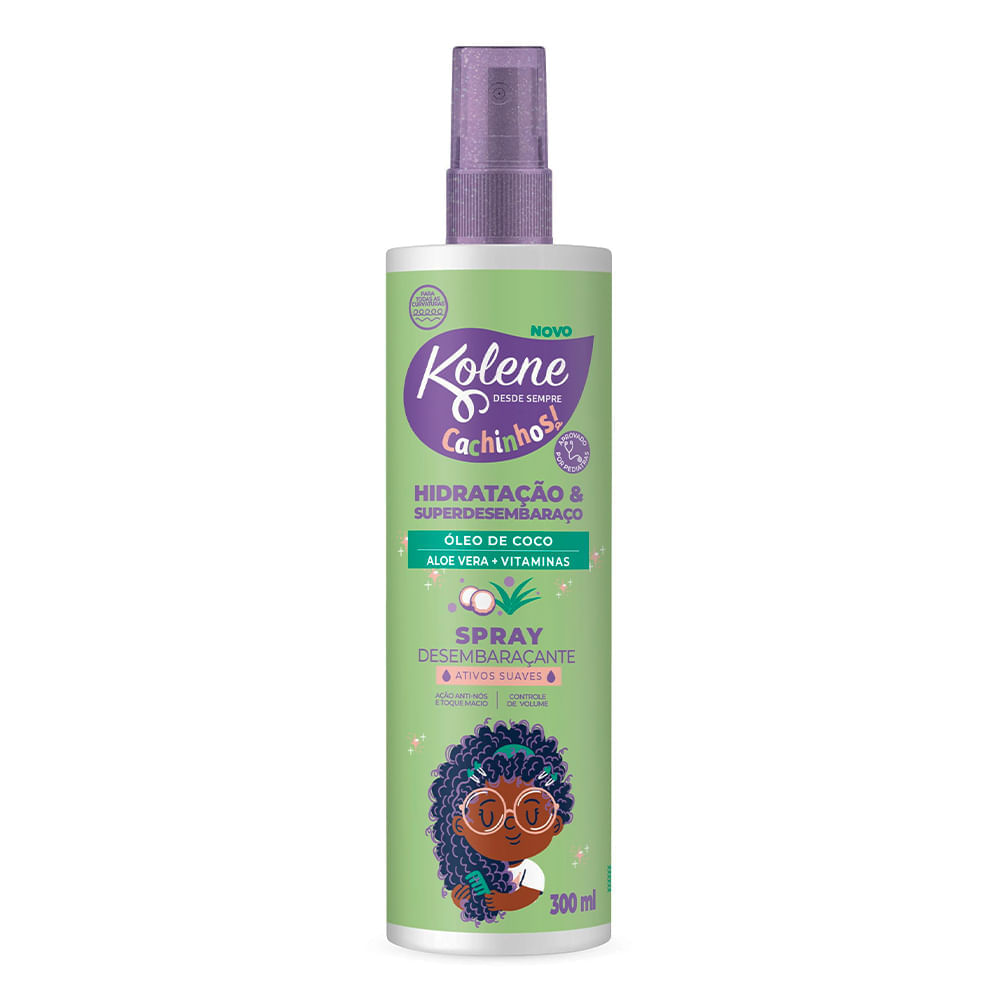 Spray Capilar Infantil Kolene Desembaraçante 300ml