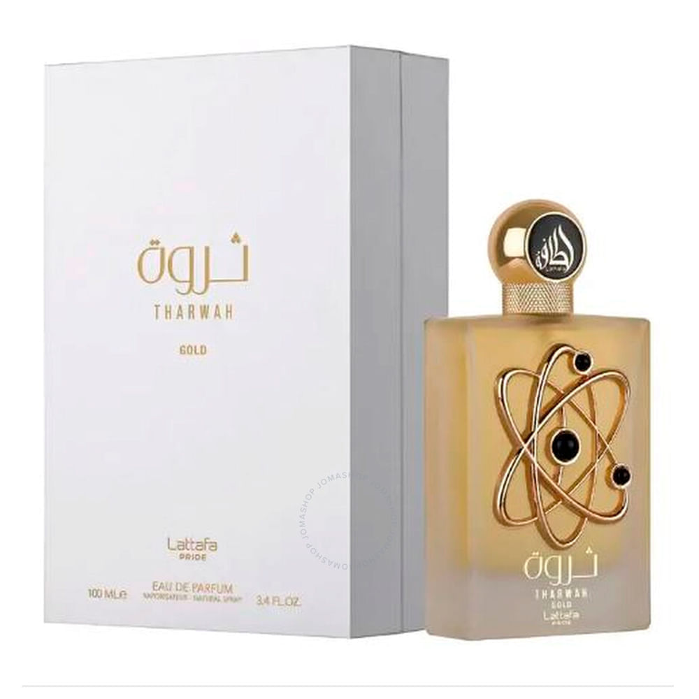 Perfume Árabe Feminino Lataffa Tharwah Gold Eau de Parfum 100ml