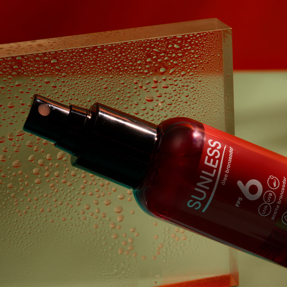 Óleo Bronzeador Sunless Urucum FPS 6 120ml