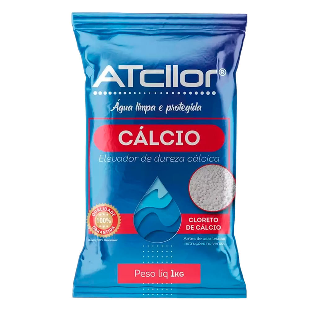 Cálcio Para Piscina Atcllor 1Kg