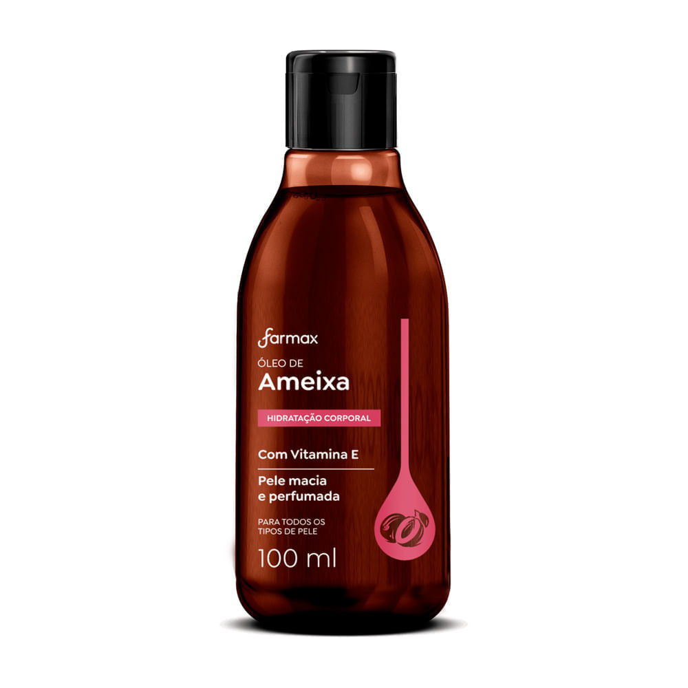 Óleo Corporal Farmax Ameixa 100ml